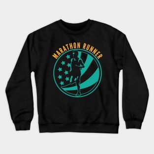 Marathon Runner Crewneck Sweatshirt